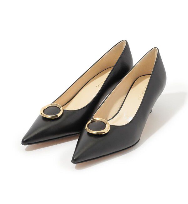 TOMORROWLAND GOODS「TOMORROWLAND メタルパーツ パンプス」|パンプス|19 ブラック