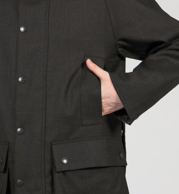 TOMORROWLAND MENS「【別注】Barbour CL BEAUFORT ウールブルゾン DORMEIUL」|ブルゾン・スタジャン|