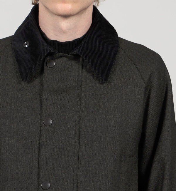 TOMORROWLAND MENS「【別注】Barbour CL BEAUFORT ウールブルゾン DORMEIUL」|ブルゾン・スタジャン|
