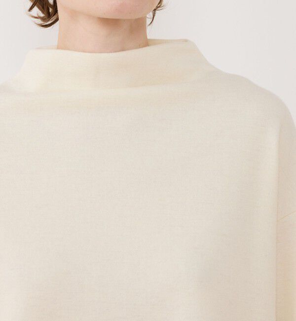 GALERIE VIE「ウールミルドスムース ビルドネックプルオーバー」|Tシャツ・カットソー|