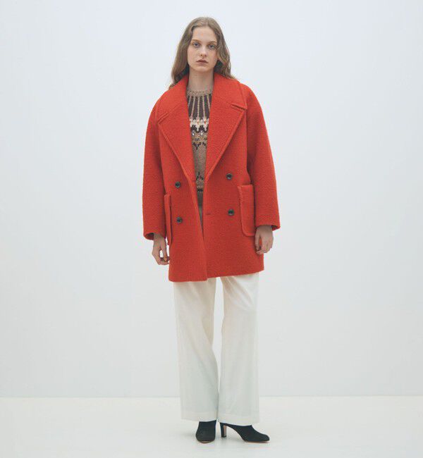 MACPHEE「ブークレーボンディング ダブルブレストコート」|その他|