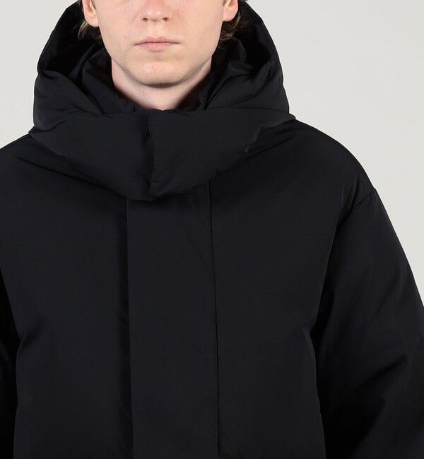 TOMORROWLAND MENS「ポリエステル フーデッドダウンジャケット」|ダウン|