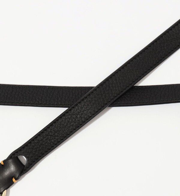 TOMORROWLAND GOODS「il micio レザーダブルリングベルト」|ベルト|