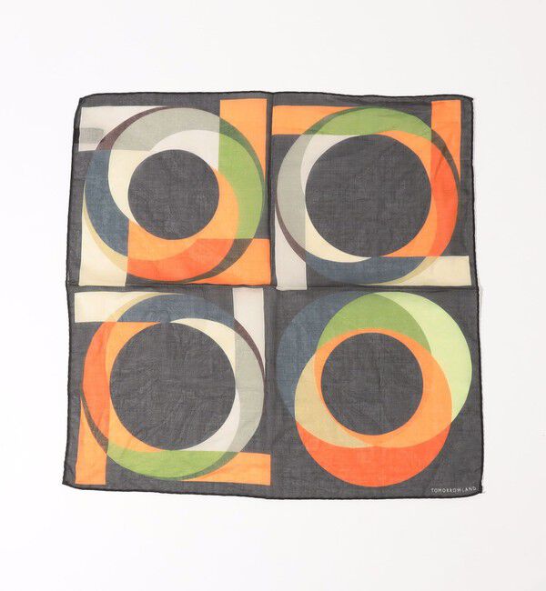 TOMORROWLAND GOODS「TOMORROWLAND コットンシルク プリントポケットチーフ」|バンダナ・スカーフ|