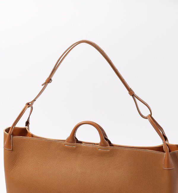 TOMORROWLAND GOODS「【別注】A SADDLE HOLDER L シュリンクレザー ショルダーバッグ」|トートバッグ|