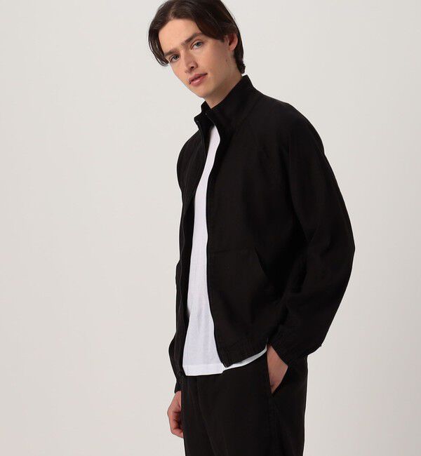 JAMES PERSE「ストレッチリネントラックジャケット MLIM2257」|ブルゾン・スタジャン|