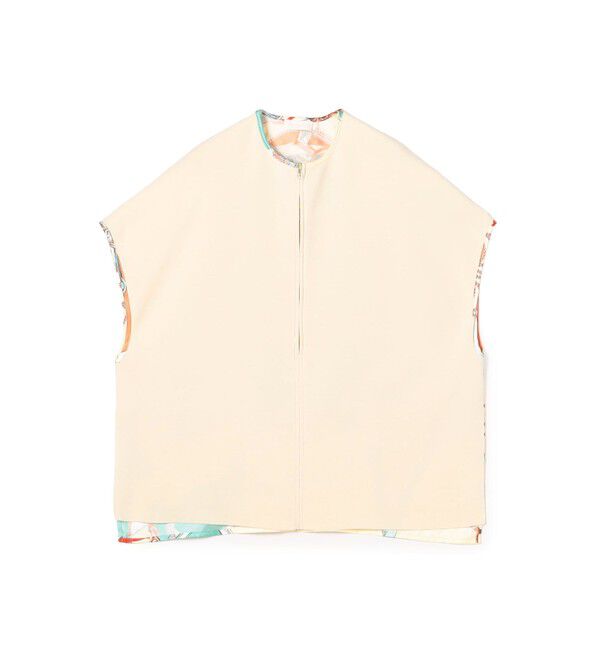 Ballsey「【別注】manipuri for Ballsey MANIPURI COMBI ワイドプルオーバー」|ニット・セーター|32 ライトベージュ系