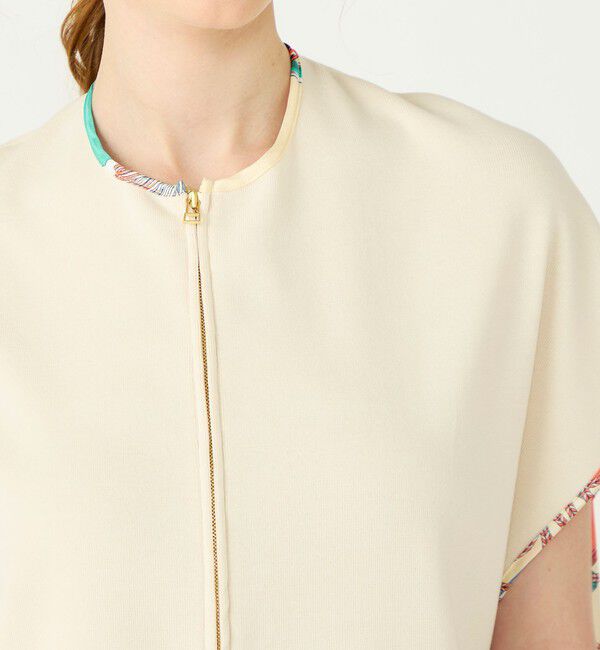 Ballsey「【別注】manipuri for Ballsey MANIPURI COMBI ワイドプルオーバー」|ニット・セーター|