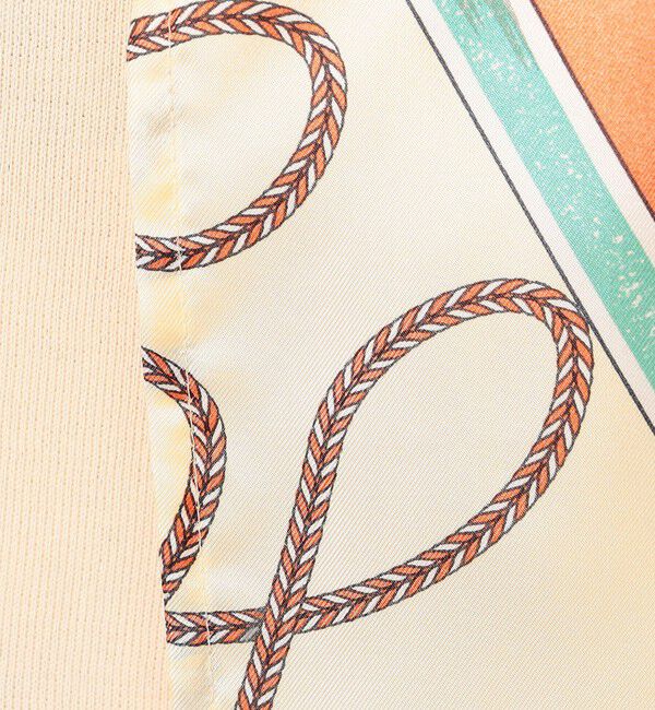 Ballsey「【別注】manipuri for Ballsey MANIPURI COMBI ワイドプルオーバー」|ニット・セーター|