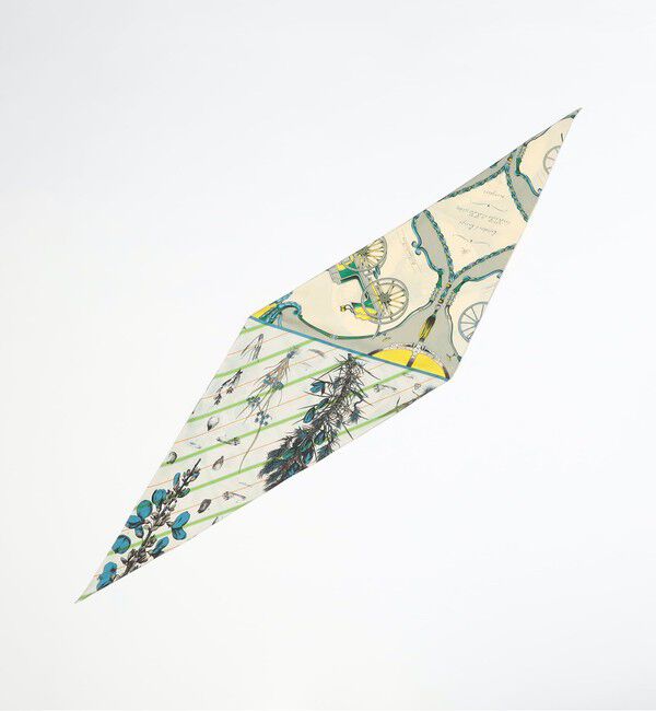 TOMORROWLAND GOODS「manipuri CARRIAGE シルクスカーフ」|バンダナ・スカーフ|