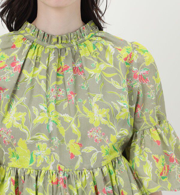 TOMORROWLAND BUYING WEAR「【WEB先行予約・別注】MARIHA MidnightFlowers 星明りのブラウス」|シャツ・ブラウス|