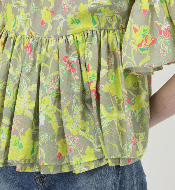 TOMORROWLAND BUYING WEAR「【WEB先行予約・別注】MARIHA MidnightFlowers 星明りのブラウス」|シャツ・ブラウス|