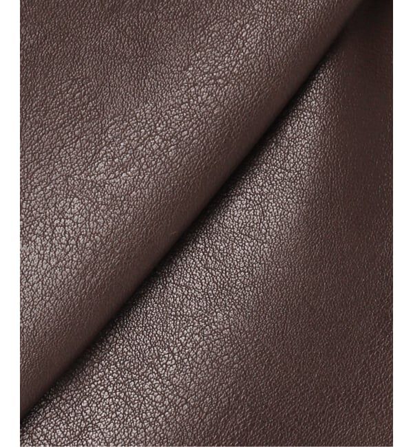  「FAUX LEATHER TOPS：ブラウス」|シャツ・ブラウス|