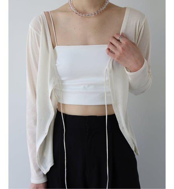 EMILYWEEK「《予約》コットンソフトフライスカーディガン」|カーディガン|