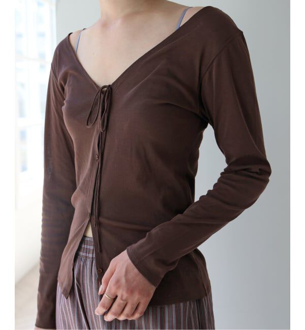 EMILYWEEK「《予約》コットンソフトフライスカーディガン」|カーディガン|