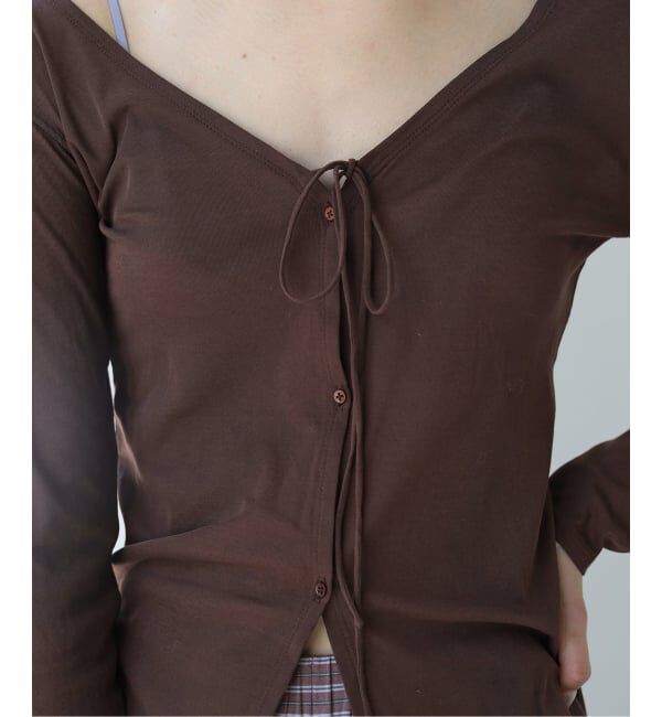 EMILYWEEK「《予約》コットンソフトフライスカーディガン」|カーディガン|