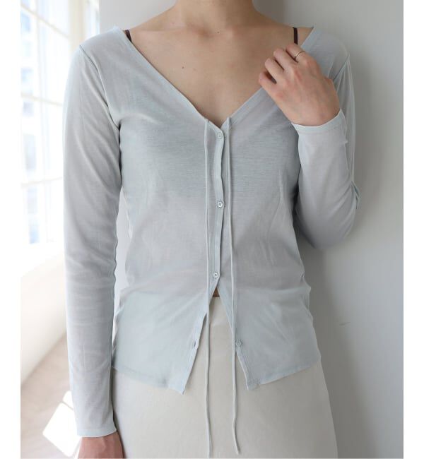 EMILYWEEK「《予約》コットンソフトフライスカーディガン」|カーディガン|