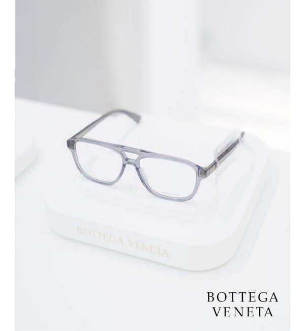 EYETHINK「BOTTEGA VENETA BV1294O006 Optical」|メガネ|グレーA