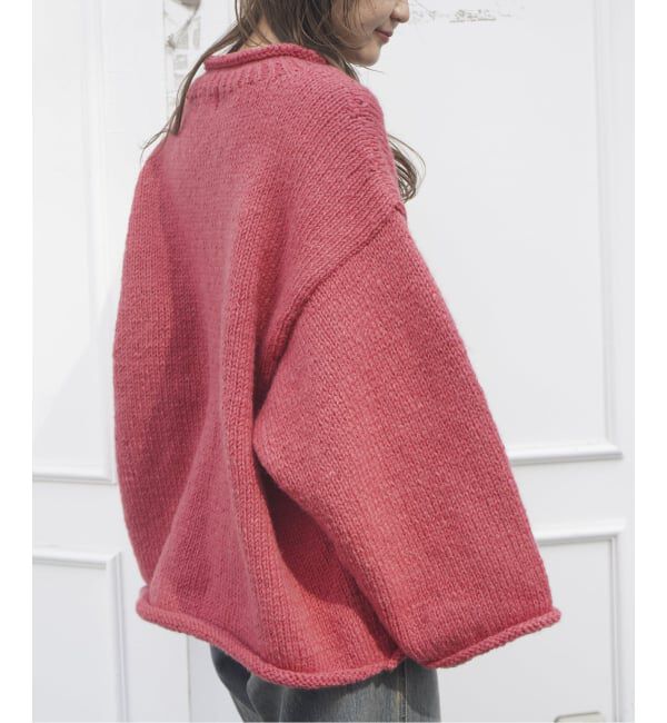 JOINT WORKS「MacMahon Knitting Mills / マクマホンニッティングミルズ All Roll Knit-Flower」|ニット・セーター|