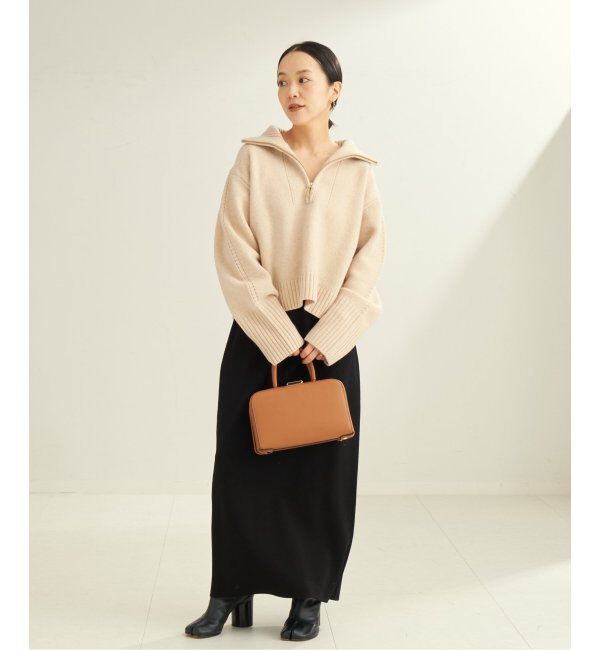 Plage「pooginook zip up ニット」|ニット・セーター|