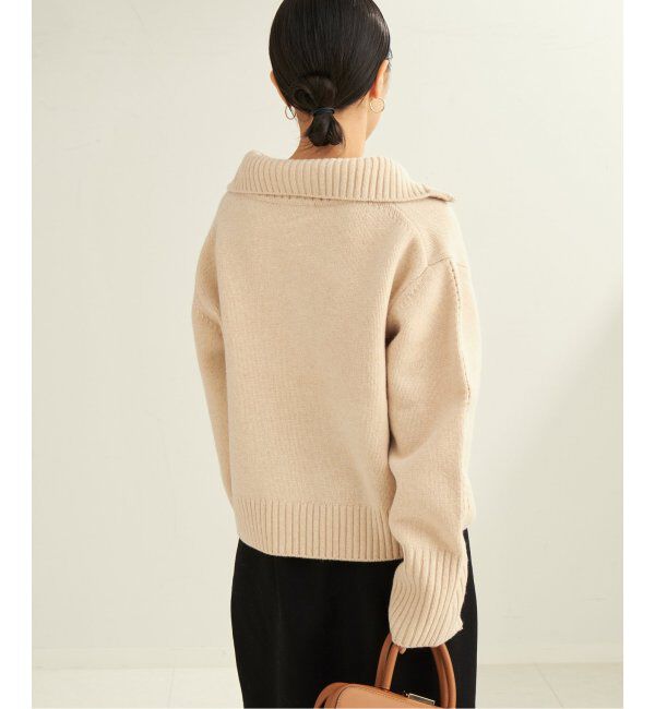 Plage「pooginook zip up ニット」|ニット・セーター|