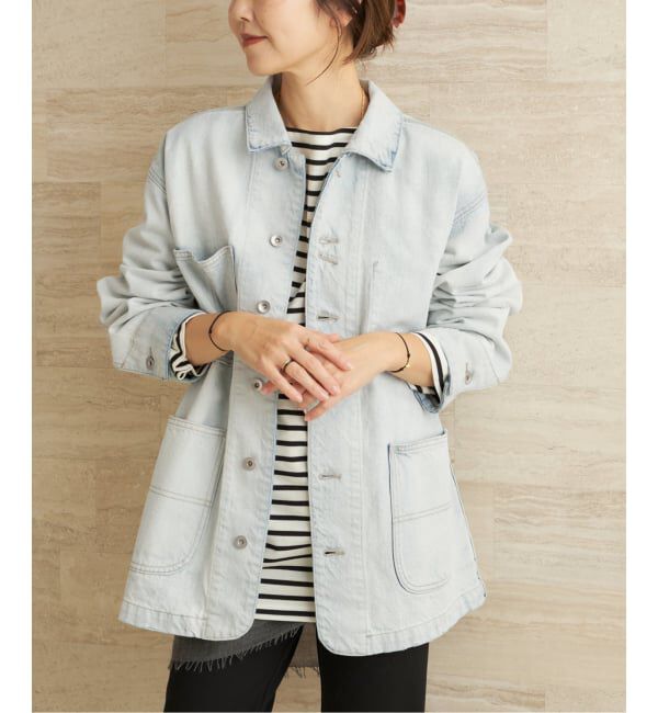 Plage「bleach coverall」|デニムジャケット|