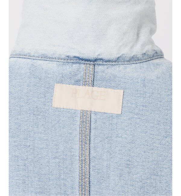 Plage「bleach coverall」|デニムジャケット|