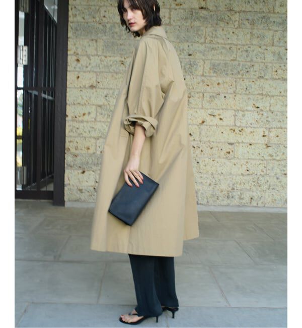 Plage「R&rsquo;IAM ボリュームトレンチコート」|トレンチコート|