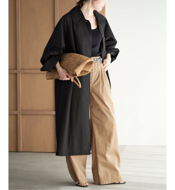 Plage「R&rsquo;IAM ボリュームトレンチコート」|トレンチコート|