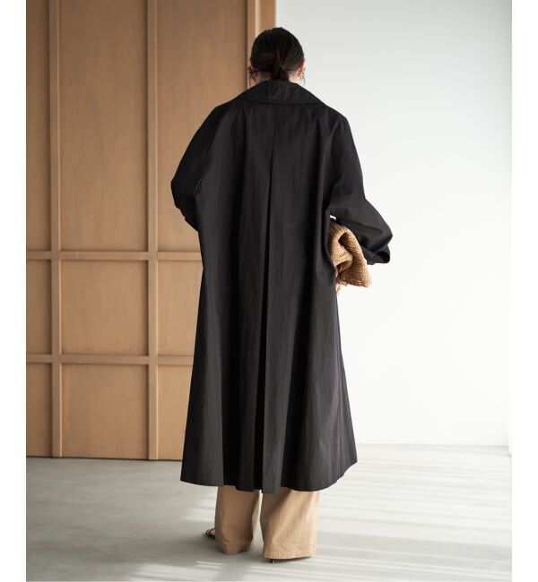 Plage「R&rsquo;IAM ボリュームトレンチコート」|トレンチコート|