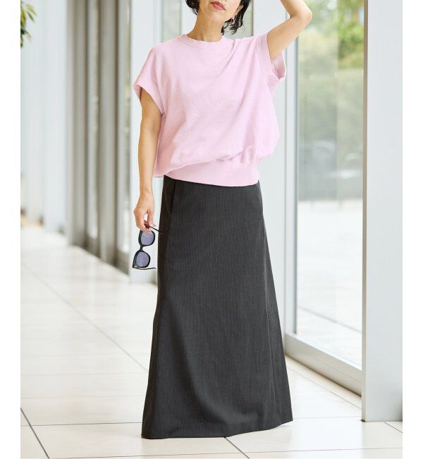 IENA LA BOUCLE「IENA LA BOUCLE 裏毛スリーブレスカットソー」|Tシャツ・カットソー|