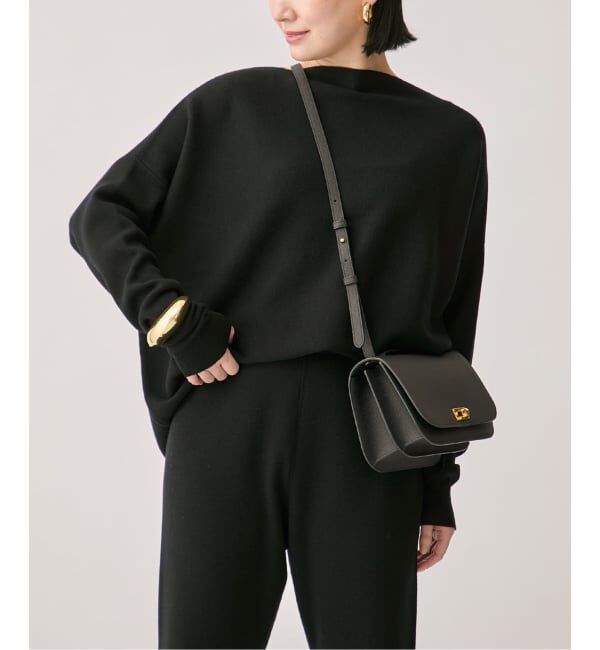 VERMEIL par iena「《追加》ボートネックプルオーバー」|ニット・セーター|ブラック