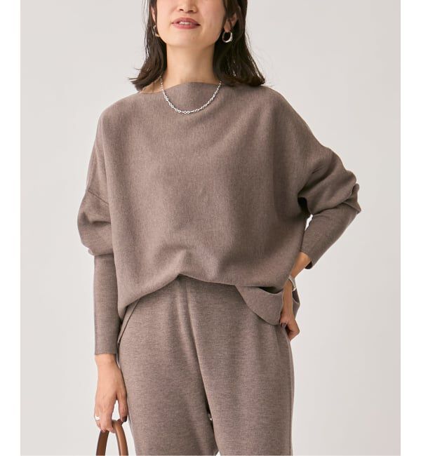 VERMEIL par iena「《追加》ボートネックプルオーバー」|ニット・セーター|