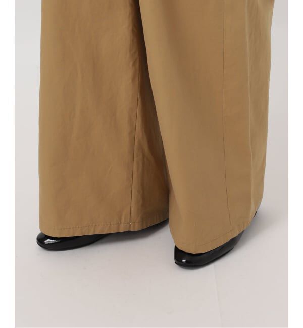 IENA「コットンキャンバスバックイージーパンツ」|その他|