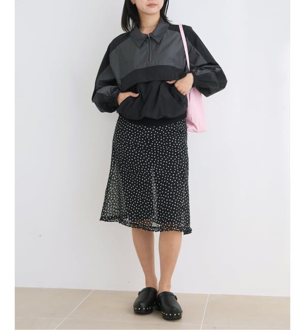 IENA LA BOUCLE「IENA LA BOUCLE シアードットスカート」|スカート|