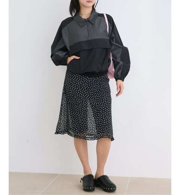 IENA LA BOUCLE「IENA LA BOUCLE シアードットスカート」|スカート|