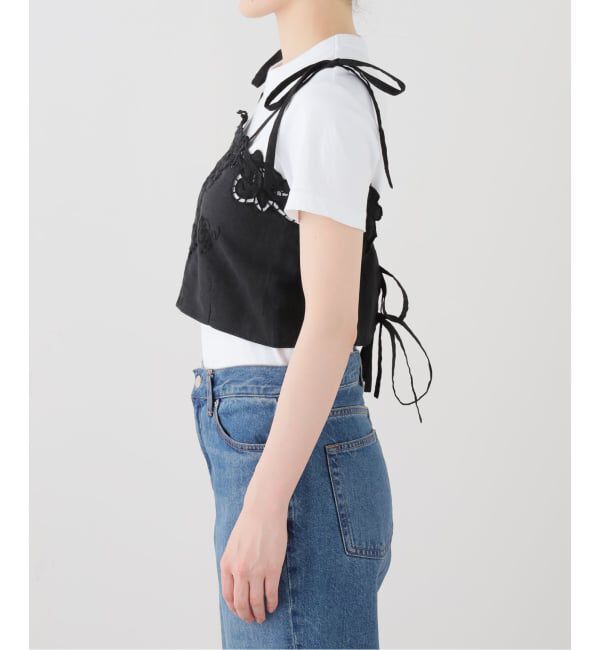 IENA LA BOUCLE「HERITER エリテ cutwork parts busitier H0-00-3085」|シャツ・ブラウス|