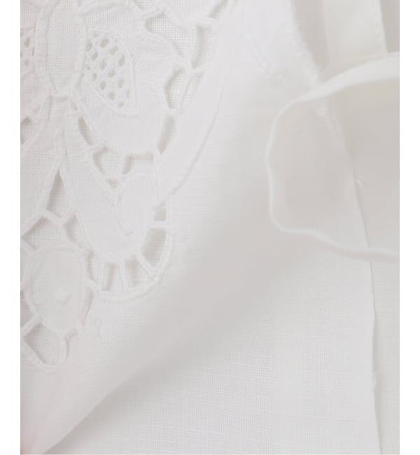 IENA LA BOUCLE「HERITER エリテ cutwork parts busitier H0-00-3085」|シャツ・ブラウス|