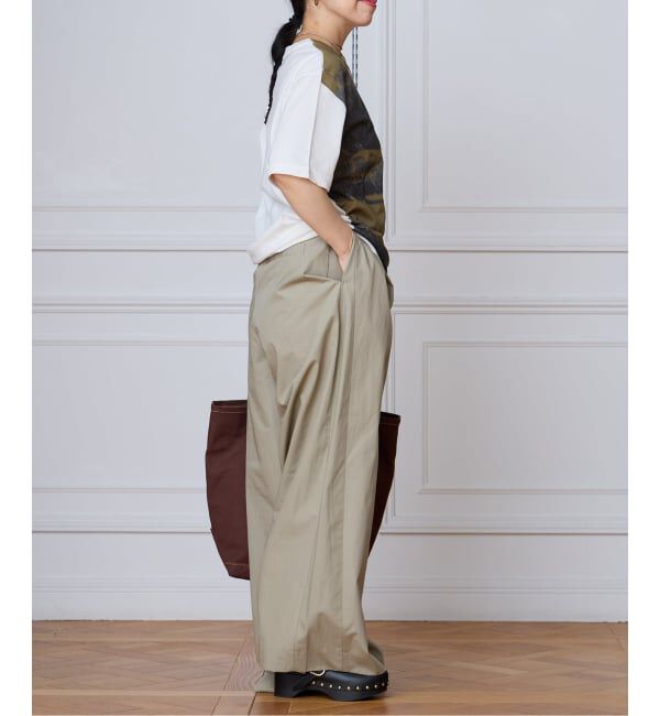 IENA LA BOUCLE「seya. セヤ PRINTED TSHIRT NK07122J19」|Tシャツ・カットソー|