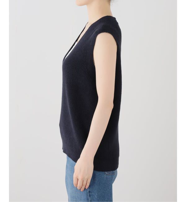 IENA「《一部店舗限定》Maison IENA リネンベスト」|ベスト・ジレ|