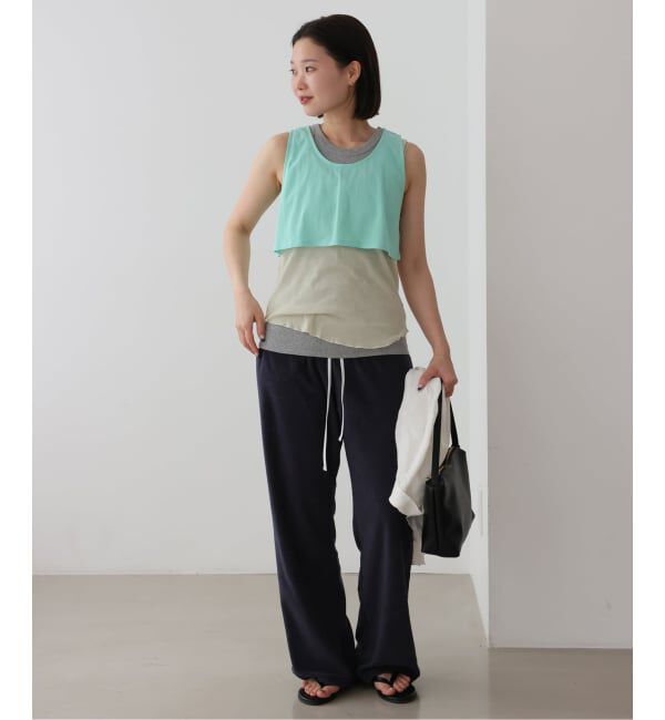 SLOBE IENA「《追加予約》SLOBE スクエアハンドルバッグ」|ハンドバッグ|