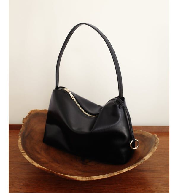 SLOBE IENA「《追加予約》SLOBE スクエアハンドルバッグ」|ハンドバッグ|