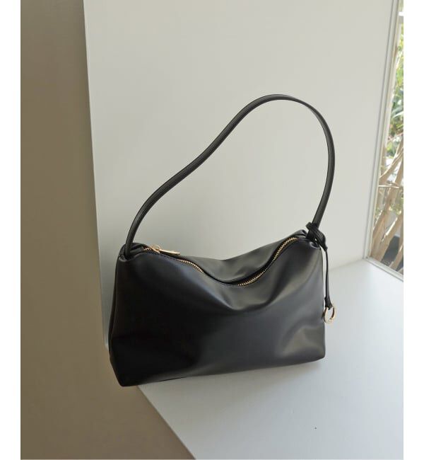 SLOBE IENA「《追加予約》SLOBE スクエアハンドルバッグ」|ハンドバッグ|