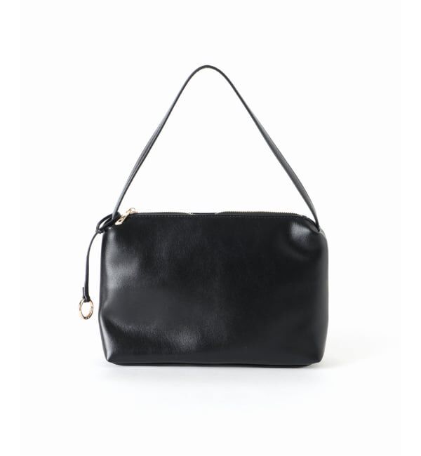 SLOBE IENA「《追加予約》SLOBE スクエアハンドルバッグ」|ハンドバッグ|