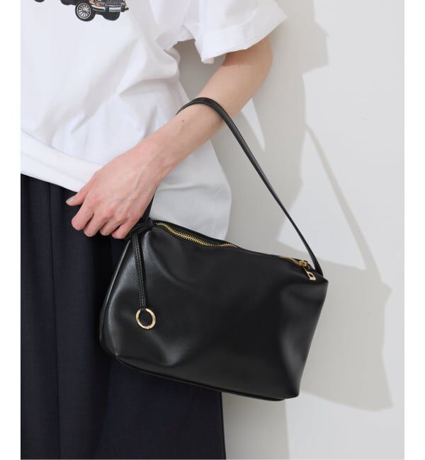 SLOBE IENA「《追加予約》SLOBE スクエアハンドルバッグ」|ハンドバッグ|