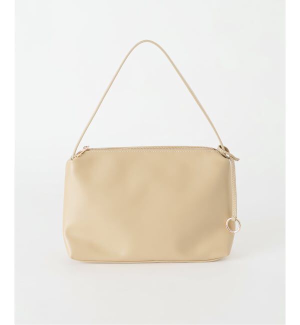 SLOBE IENA「《追加予約》SLOBE スクエアハンドルバッグ」|ハンドバッグ|