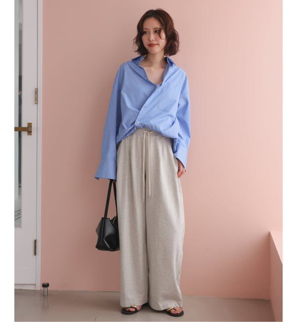 SLOBE IENA「《追加予約》SLOBE スクエアハンドルバッグ」|ハンドバッグ|