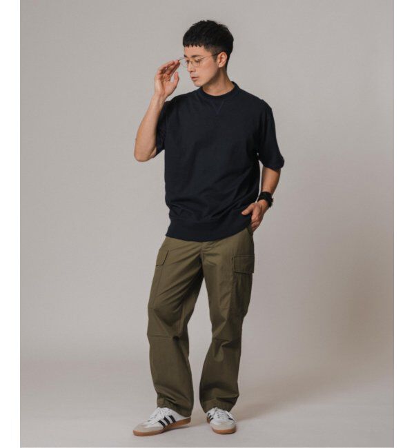 EDIFICE「LOOPWHEELER for LOWERCASE ツリテンジク スウェット型 ワイドTシャツ」|Tシャツ・カットソー|