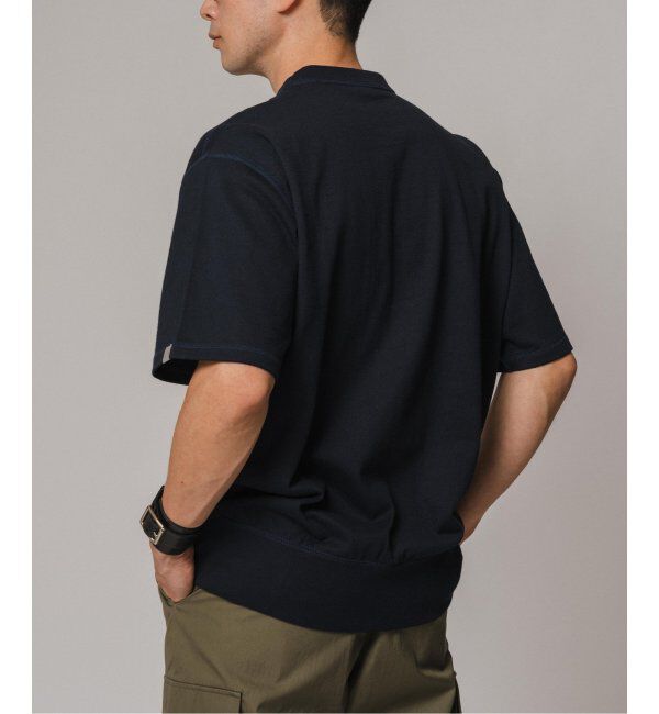 EDIFICE「LOOPWHEELER for LOWERCASE ツリテンジク スウェット型 ワイドTシャツ」|Tシャツ・カットソー|