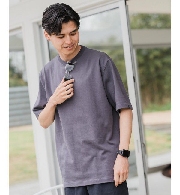 EDIFICE「LOOPWHEELER for LOWERCASE ツリテンジク ビッグTシャツ」|Tシャツ・カットソー|